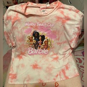Forever 21 Malibu Barbie beach club tie dye tee